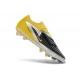 Chaussures Nike Phantom 6 Elite Low FG Noir Jaune Argent