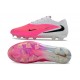 Chaussures Nike Phantom 6 Elite Low FG Rose Blanc Noir