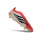 Crampons de Foot Adidas Predator Elite LL FG Rouge Blanc Noir