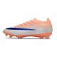 Crampons Nike Air Zoom Mercurial Vapor XVII Elite FG Orange Bleu