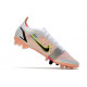 Chaussures Nike Mercurial Vapor 14 Élite AG Blanc Noir Carmin Rose