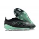 Chaussure Adidas Predator Elite Laceless FG Noir Vert