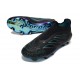 Chaussure Adidas Predator Elite Laceless FG Noir Bleu