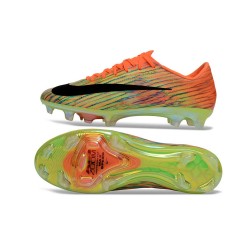 Crampons Nike Air Zoom Mercurial Vapor XVII Elite FG Vert Orange Noir