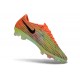 Crampons Nike Air Zoom Mercurial Vapor XVII Elite FG Vert Orange Noir