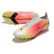 Chaussures de football Nike Mercurial Vapor 14 Élite AG Blanc Mangue