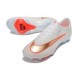 Crampons Nike Air Zoom Mercurial Vapor XVII Elite FG Blanc Or