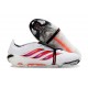 Crampon Adidas Predator 26 Elite FT FG Blanc Rouge Noir