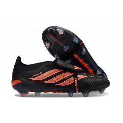 Adidas Predator Elite Tongue FG Nouveau Chaussure Noir Orange