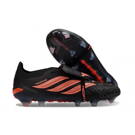 Adidas Predator Elite Tongue FG Nouveau Chaussure Noir Orange