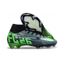 Nike Air Zoom Mercurial Superfly 10 Elite FG Noir Vert