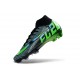 Nike Air Zoom Mercurial Superfly 10 Elite FG Noir Vert