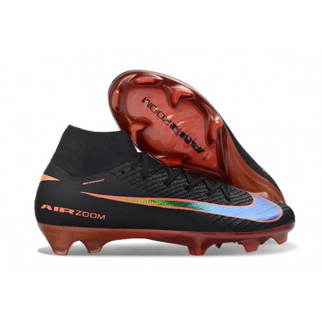 Nike Air Zoom Mercurial Superfly 10 Elite FG Noir Orange