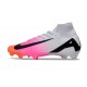 Nike Air Zoom Mercurial Superfly 10 Elite FG Rose Blanc Noir