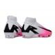 Nike Air Zoom Mercurial Superfly 10 Elite FG Rose Blanc Noir