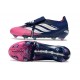 Adidas Predator Elite Tongue FG Nouveau Chaussure Bleu Rose Argent
