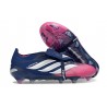 Adidas Predator Elite Tongue FG Nouveau Chaussure Bleu Rose Argent