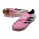 Adidas Predator Elite Tongue FG Nouveau Chaussure Rose Noir Blanc