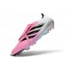 Adidas Predator Elite Tongue FG Nouveau Chaussure Rose Noir Blanc