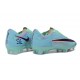 Nike Chaussures Zoom Mercurial Vapor 17 Elite FG Bleu Noir