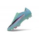 Nike Chaussures Zoom Mercurial Vapor 17 Elite FG Bleu Noir
