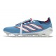 Adidas Predator 26 Elite Fold-over Tongue FG Bleu Blanc