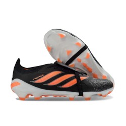 Adidas Predator 26 Elite Fold-over Tongue FG Noir Orange